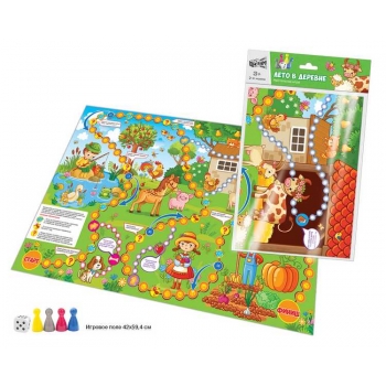 Игра настольная    Русский стиль  бродилка Цена Бум!Игра.Лето в деревне, 420*594мм, пакет с европодв.,3+  арт. 07103