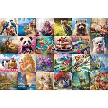 Пазл 120 эл. Hatber Premium СЮРПРИЗ - предсказание, 150х150мм, ассорти арт.120ПЗ5/088839