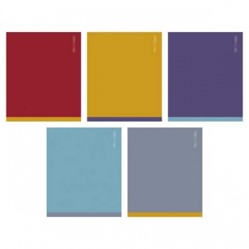 Тетрадь 48л в клетку  пластиковая обложка Hatber PROстиль арт.48Т5В1пл/090231