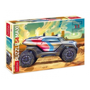 Пазл  54 эл. Hatber MAXI Autotravel, 280х400мм арт.54ПЗ3_32193