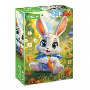 Пазл 104 эл. Hatber ECO Солнечный кролик, 220х320мм арт.104ПЗ4_35538