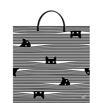 Мешок 36х37см ПВД 100мкм с пластиковой ручкой, Любопытство арт.н00292450