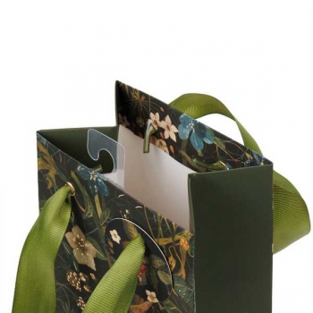 Пакет подарочный 12,3х36х9см Bruno Visconti ЛЕСНЫЕ ЯГОДЫ,бумажный,210г/м2,фольгир,мат.ламин.(для бутылки) арт.2-856/02