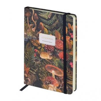 Записная книжка А5 100л на резинке Bruno Visconti MEGAPOLIS JOURNAL.FLORA.FOREST FAIRY TALE в линейку арт.3-479/05