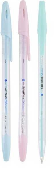 Ручка шариковая Bruno Visconti SoloWrite.Zefir, 0.5мм, чернила на масляной основе, синяя  арт.20-0469/41