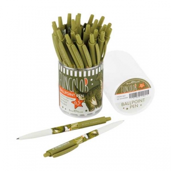 Ручка шариковая автоматическая Bruno Visconti HappyClick. FunColor.Динозавр, 0,5мм, синяя арт.20-0241/68