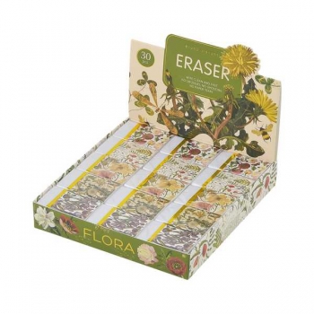 Ластик Bruno Visconti Flora.Bloom flowers, супермягкий, белый арт.42-0092