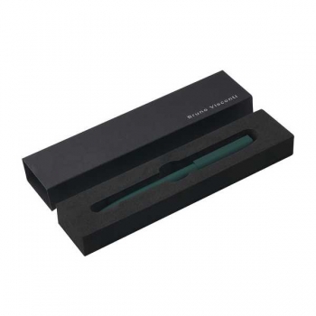 Ручка Bruno Visconti TORINO шарик.автомат.в подар.футляре,1.0мм,синяя,зеленый мет.корпус,черн.футляр арт.20-0382-11/09