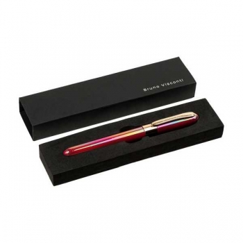 Ручка Bruno Visconti  MONACO.PEARL шарик.в подар.футляре,0.5мм,синяя,пурпурн. перлам.корпус,черн.фут арт.20-0125-83/09