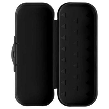 Пенал-футляр СТАММ Мяч, 215*90*43 мм, черный арт.ПН-32587