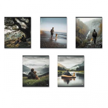 Тетрадь 48л в клетку ErichKrause Friends, глянцевая ламинация арт.65235