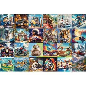 Пазл 120 эл. Hatber Premium СЮРПРИЗ - пожелание для мужчин, 150х150мм, ассорти арт.120ПЗ5/094581