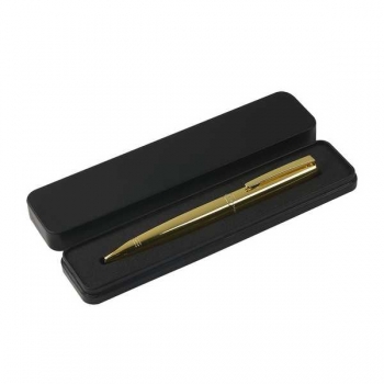 Ручка Bruno Visconti SORRENTO шарик.автомат. в футляре,1,0мм,синяя,золотой мет.корпус,черный футляр арт.20-0448/01