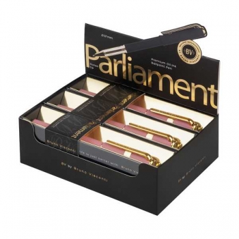 Ручка Bruno Visconti Parliament шарик.в карт.футляре,0.7мм,синяя,корпус Morandi и золото,черн.футляр арт. 20-0472/06