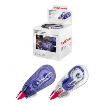 Штрих-корректор в ленте ErichKrause 5мм*5м EasyMask Flip, ассорти арт.65022