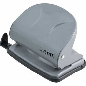 Дырокол (20 л) deVENTE Liquid Metalметаллический, в карт. кор., серый арт.4020322