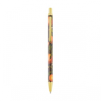 Ручка Bruno Visconti  Felicita.FLORA.ORANGES шарик.автомат.в картон.футляре,0.7мм,синяя,метал.корпус арт.20-0263/32