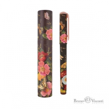 Ручка шариковая Bruno Visconti DreamWrite. Fauna. Бабочки  в карт. тубе, 0.7 мм, синяя, 2 вида арт.20-0264/26