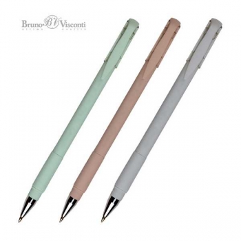 Ручка шариковая Bruno Visconti EasyWrite. Morandi, 0.5мм, синяя, корпус ассорти арт.20-0512