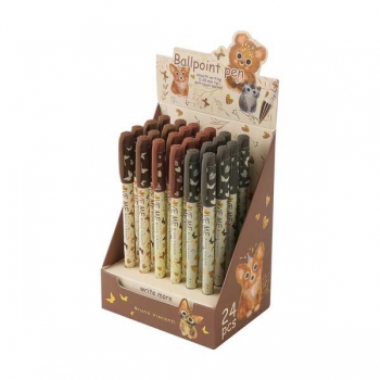 Ручка шариковая Bruno Visconti LOVE ME. FRIENDS, 0.38мм, корпус ассорти, синяя арт.20-0215/74