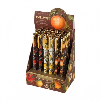 Ручка шариковая Bruno Visconti FLORA. PARADISE, 0.38мм, корпус ассорти, синяя  арт.20-0215/77