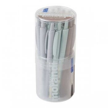 Ручка шариковая автоматическая Bruno Visconti SlimClick.Morandi, 0.5мм, синяя, корпус ассорти арт.20-0507