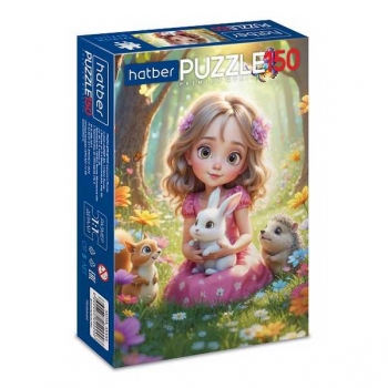 Пазл 150 эл. Hatber Premium Нежная дружба, 220х330мм арт.150ПЗ4_35955