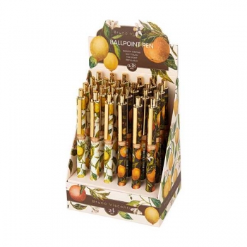 Ручка шариковая автоматическая Bruno Visconti ArtClick.Flora.Paradise 0.38 мм, корпус ассорти,синяя арт.20-0374/08