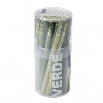 Ручка шариковая Bruno Visconti PointWrite Verde, 0.38мм, синяя, корпус ассорти арт.20-0506