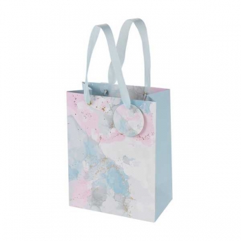 Пакет подарочный 18х23х10см бумажный Bruno Visconti PRIMAVERA,210 г/м2,фольгир,мат.ламин. арт.2-851/11