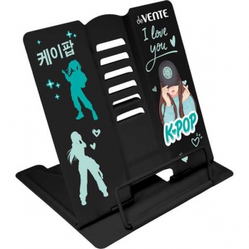 Подставка для книг металлическая deVENTE 154х152 мм K-Pop Heartbeat,  арт.8063621