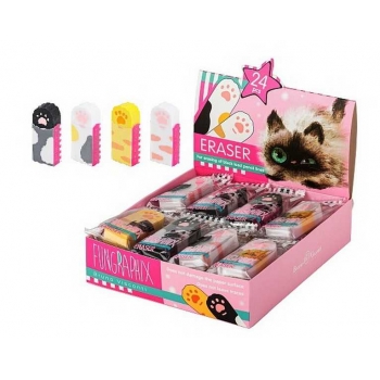 Ластик Bruno Visconti FunGraphix, ассорти арт.42-0071