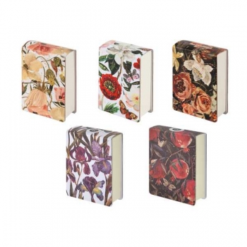 Блокнот А7 250л  Bruno Visconti SMART JOURNAL.ФЛОРА, отрывной блок, без линовки, тв.обл., ассорти  арт.3-558/04