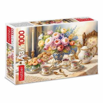 Пазл 1000 эл. Hatber Сладкое чаепитие, 480х680мм, 14+ арт.1000ПЗ2_36904