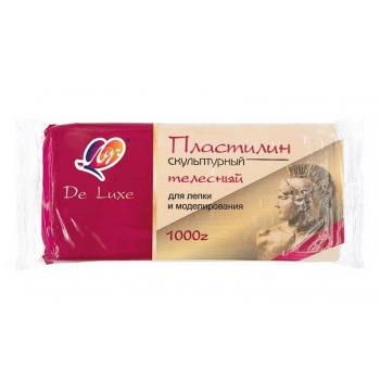 Пластилин скульптурный СЕРЫЙ, 1000г арт.34С 2247-08