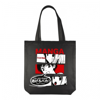 СУМКА-ШОППЕР BLACK MANGA ANIME 34х36 см арт.16-004-02/34 СУМКА-ШОППЕР BLACK MANGA ANIME 34х36 см арт.16-004-02/34