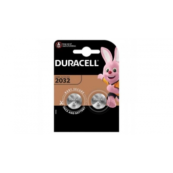 Батарейка Duracell CR2032 3V литиевая, 2BL (2 шт./блистер) арт.5000394054967