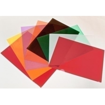 Папка-уголок А4 ПЛОТНАЯ желтая ПУ Е-310 арт.12923