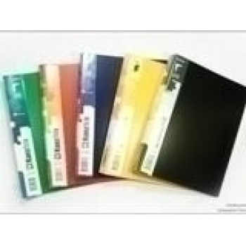 Папка  А4 с 30вкл. ПЛОТНАЯ зеленая 0.7 мм арт.07М-30K