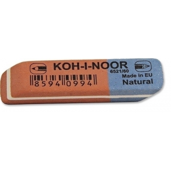 Ластик KOH-I-NOOR BLUE STAR(6521) 56шт. в коробке арт.6521/60