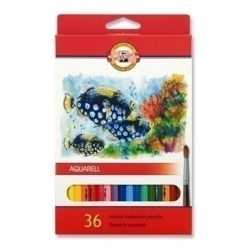 Карандаши 36 цв. акварельные KOH-I-NOOR в картонной коробке арт.3719036004