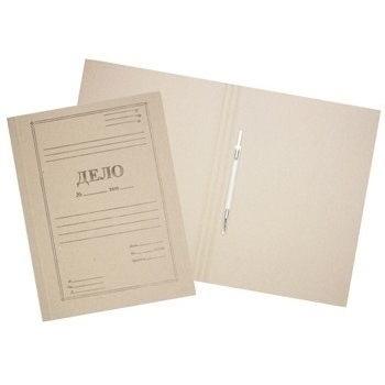 Папка-скоросшиватель А4 ДЕЛО картон. 0,7мм, 530 г/м2 арт.ПС07