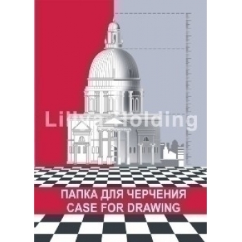 Папка для черчения А4 10л. 180 г/м2  арт.ПЧ4Рн/10