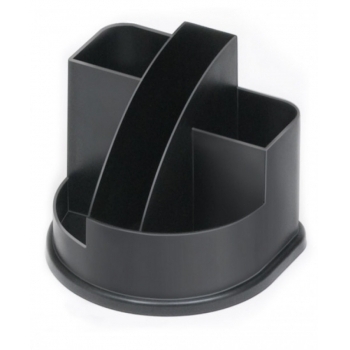 Органайзер СТАММ АВАНГАРД, пластик,  черный   арт. ОР52