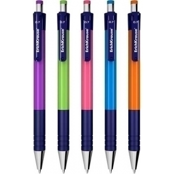 Ручка шариковая автоматическая ErichKrause MC-5, 0.7, синяя арт.31067 Ручка шариковая автоматическая ErichKrause MC-5, 0.7, синяя арт.31067