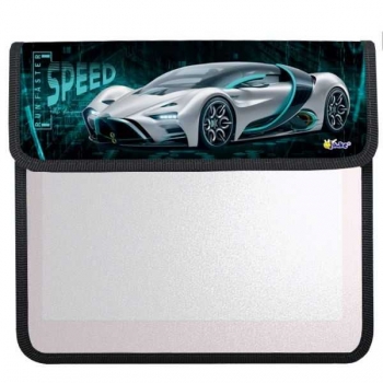 Папка д/тетр. А5 клапан прямоуг.на липучках арт.ПТ-45 Скорость