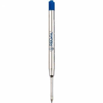 Стержень REGAL д/авторучек 98мм/0.8мм металлический, синий арт.RB 02