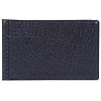 Визитница для дисконтных и визитных карточек 14 карм., обложка ПВХ, синяя арт.2054-101