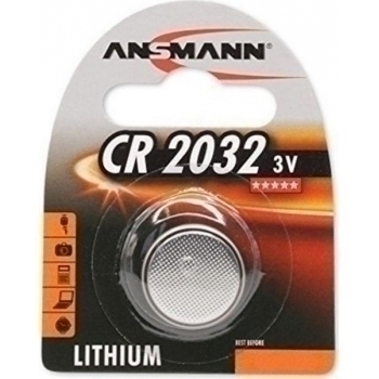 Батарейка ANSMANN CR2032/1  Lithium Coin Cell (3V) в блистере арт.5020122