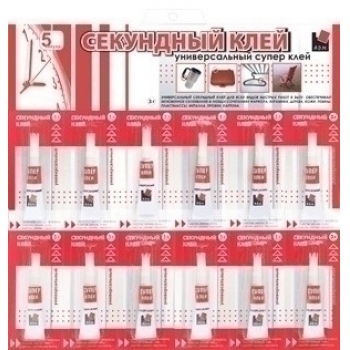 Клей АДМ супер-клей, 3гр., арт. GHS325B